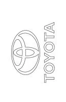 Automerk Logo kleurplaat 35